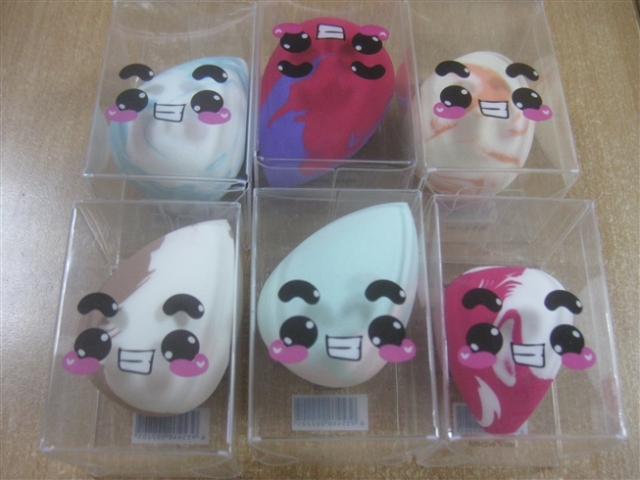 Набор спонжиков для умывания (6шт)