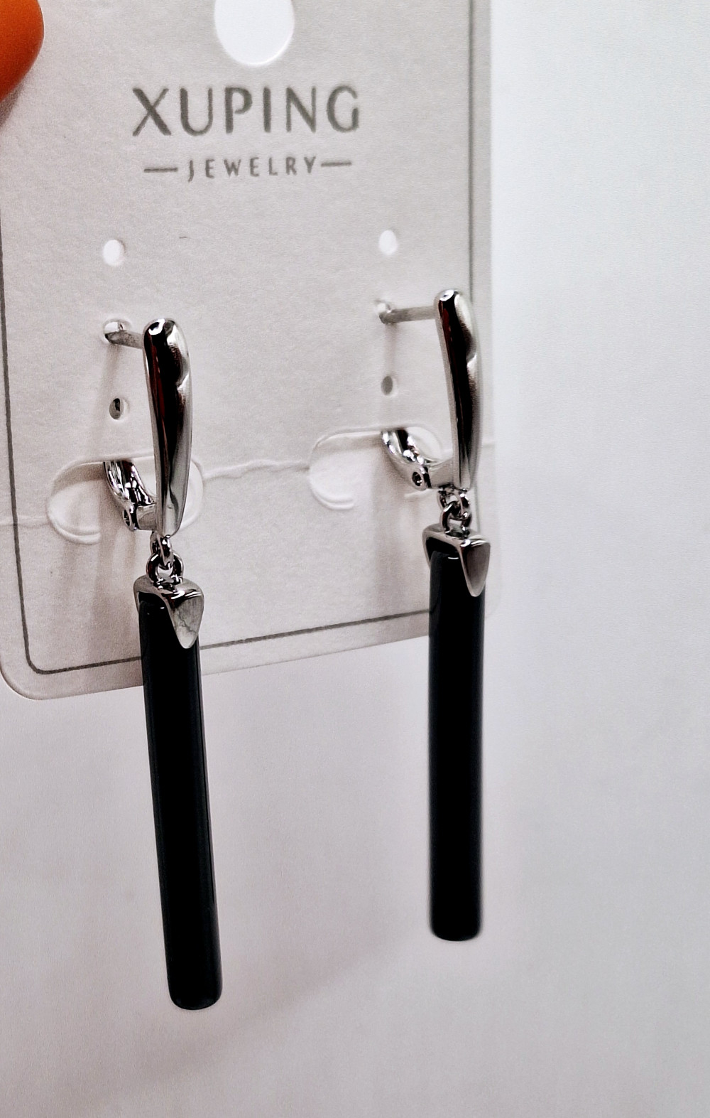 Серьги (4.5см) керамика английский замок