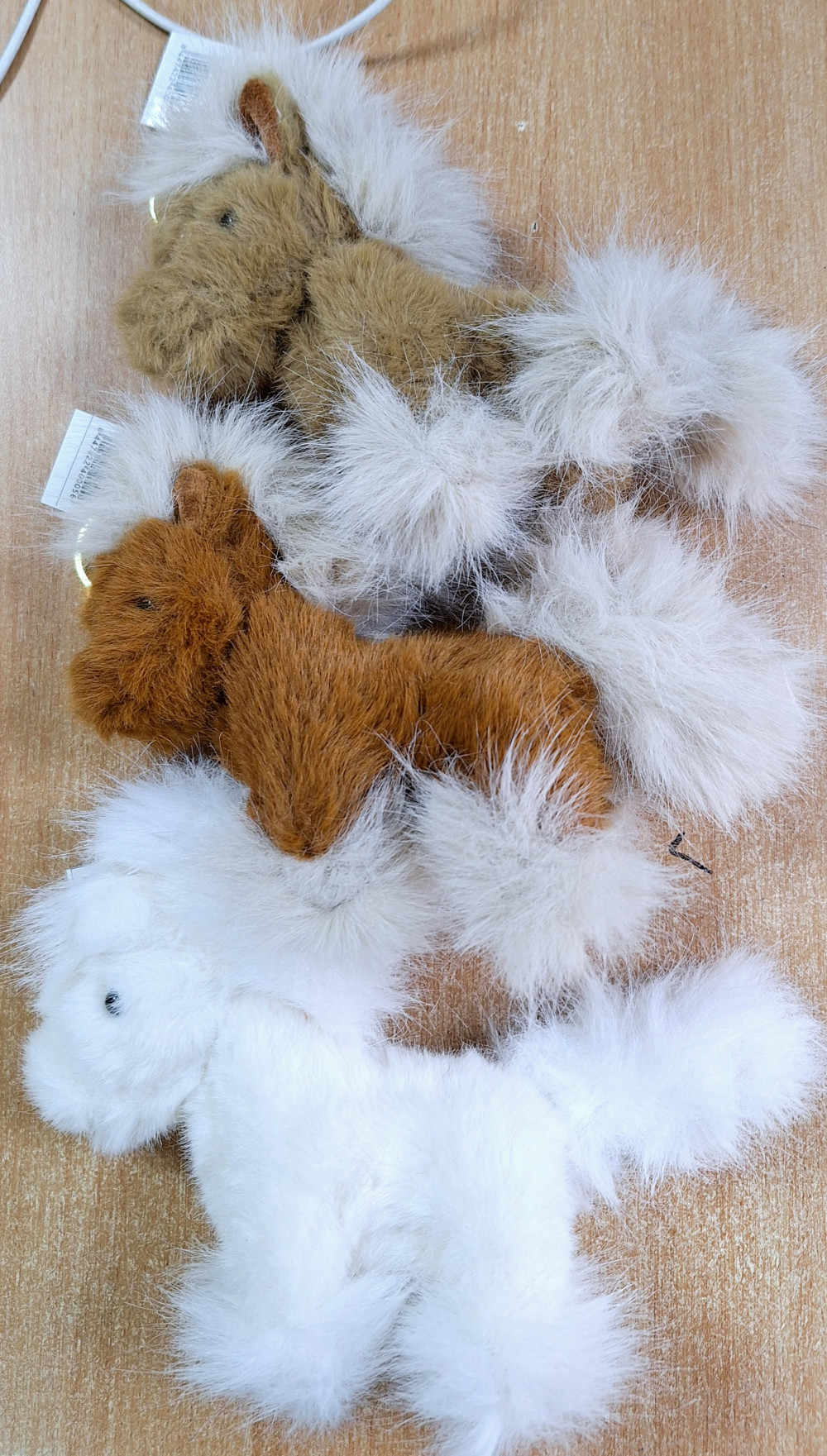 Набор брелоков 3шт