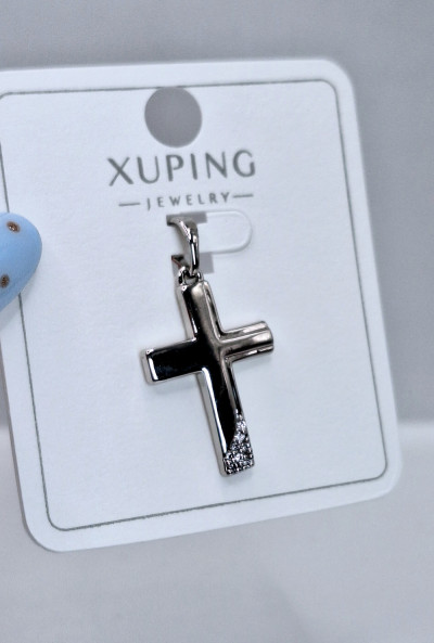 кулон(3см) белый