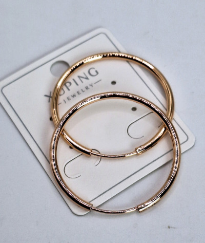 серьги-кольца(3.5см)