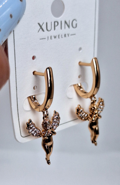 серьги(3.2см) английский замок