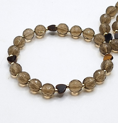 браслет из раухтопаза