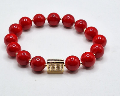 браслет из коралла 17рр
