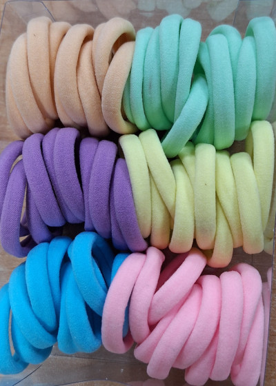 набор резинок в коробке(60шт) 4.5см