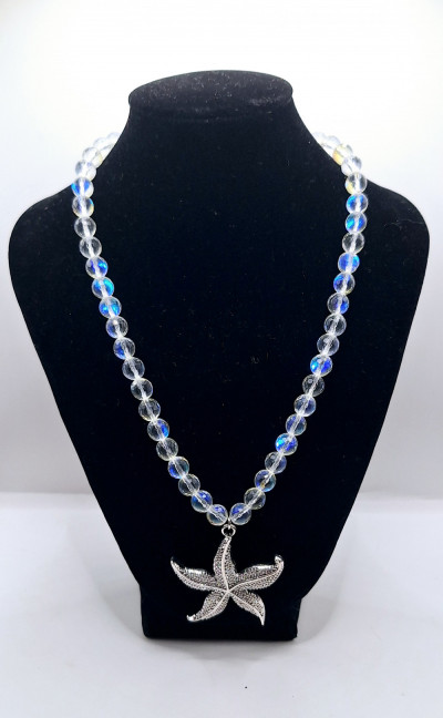 колье из опала