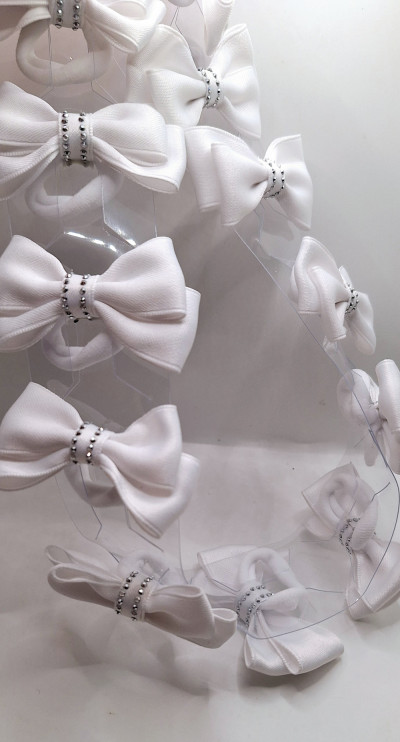 набор бантов на резинке(12шт)