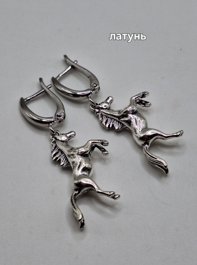 серьги ручная работа