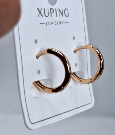 серьги кольца(1.2см)