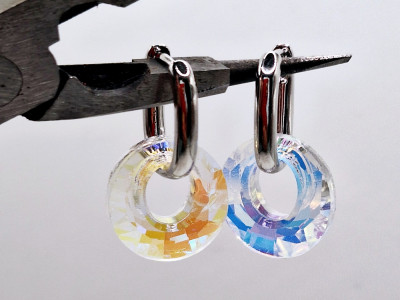 серьги ручная работа