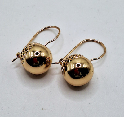 серьги средний размер