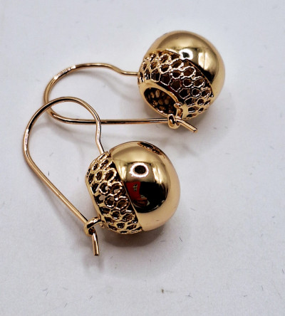 серьги крупный размер