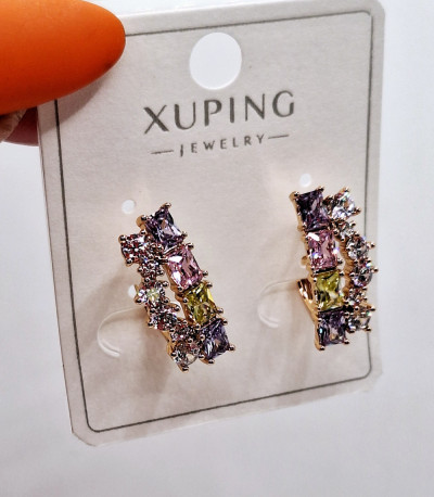 серьги(2см) английский замок