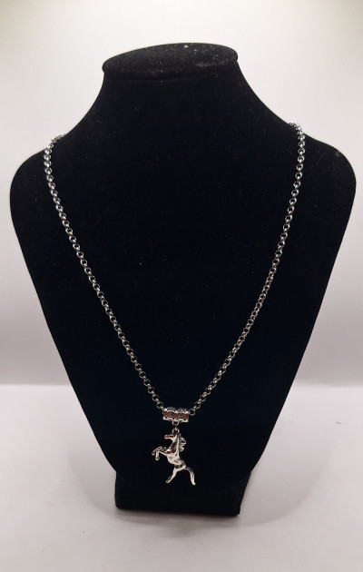 подвеска на цепочке (45см) ручная работа