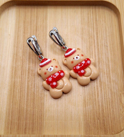 серьги английский замок ручная работа