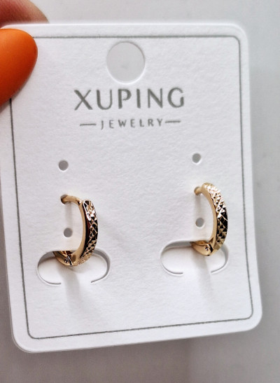 серьги(1см) граненые