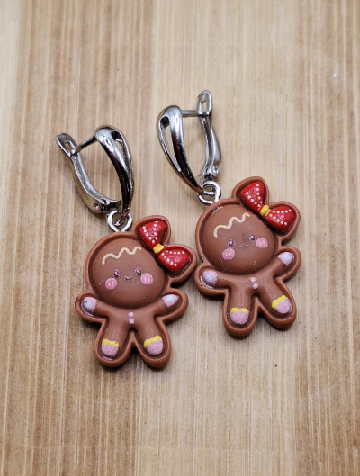 серьги ручная работа