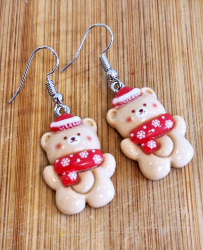 серьги ручная работа