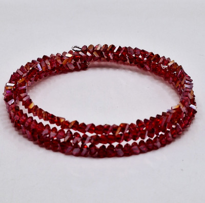 браслет из хрусталя 4мм ручная работа