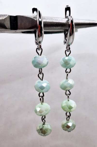 серьги ручная работа