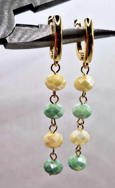 серьги ручная работа