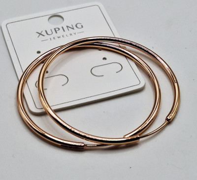 серьги-кольца(4.5см)