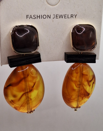 серьги 5.5см