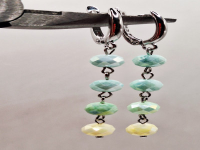 серьги ручная работа